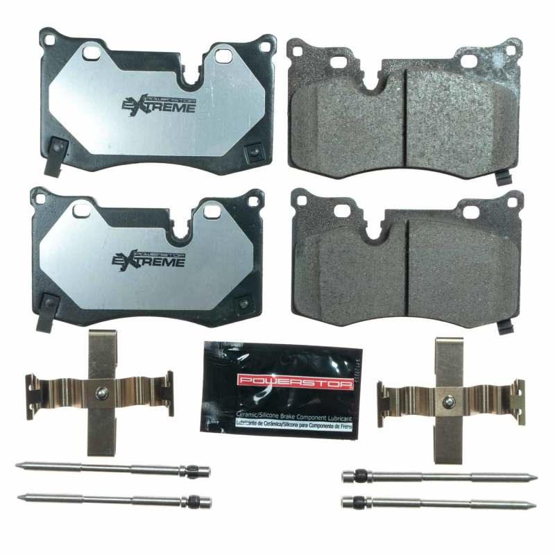 Power Stop 2020 Chevrolet Corvette C8 Base Rear Z26 Extreme Street Brake Pads w/Hardware - Corvette Realm