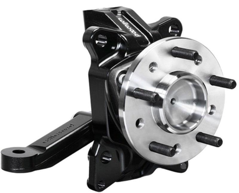 Wilwood Spindle Kit Pair w/ Hub & Steering Arm 63-70 C10 Pickup 2.50in Drop - Corvette Realm