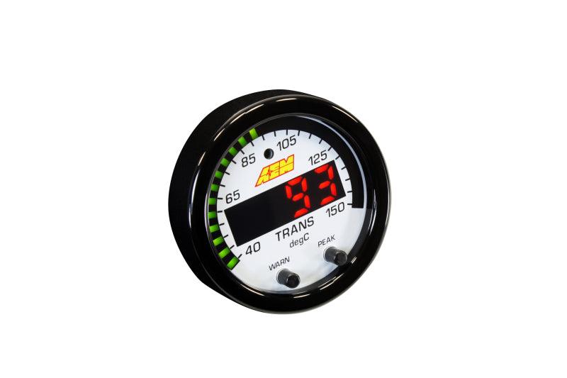 AEM X-Series Temperature 100-300F Gauge Kit (ONLY Black Bezel and Water Temp. Faceplate) - Corvette Realm