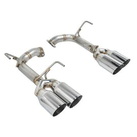 Remark 2015+ Subaru WRX STi VA Axle Back Exhaust w/Stainless Steel Single Wall Tip 4in - Corvette Realm