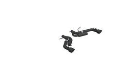 MBRP 16-19 Chevrolet Camaro SS Dual Rear Exit Axle Back w/ 4.5in OD Tips - BLK (Non NPP Models) - Corvette Realm