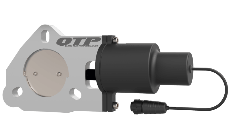 QTP 2.5in Bolt-On QTEC Electric Cutout Valve - Single - Corvette Realm