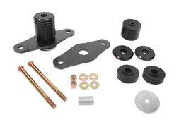 BMR 11-18 Dodge Challenger Motor Mount Solid Bushing Upgrade Kit - Black Anodized - Corvette Realm