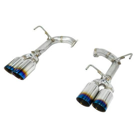 Remark Subaru WRX STi VA Axle Back Exhaust w/ Titanium Stainless Double Wall Tip - 4 Inch Version - Corvette Realm
