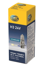 Load image into Gallery viewer, Hella H3 24V/70W PK22s T3.25 Halogen Bulb - Corvette Realm