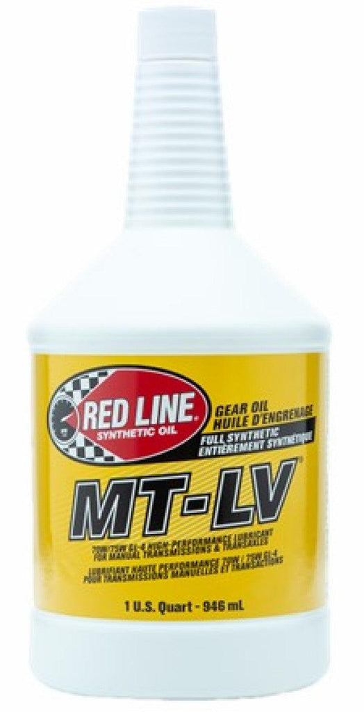 Red Line MTLV 70W75 GL-4 Gear Oil - Quart - Corvette Realm