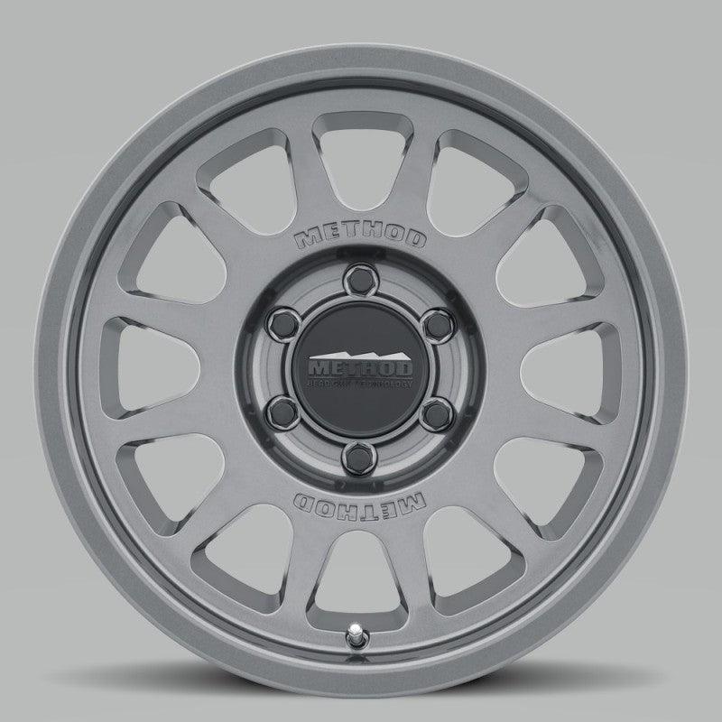 Method MR703 17x7.5 +50mm Offset 6x130 84.1mm CB Gloss Titanium Wheel - Corvette Realm