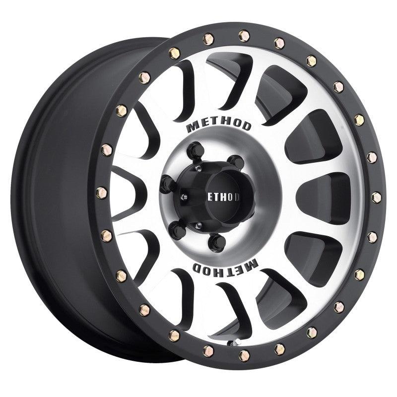 Method MR305 NV 18x9 0mm Offset 6x5.5 108mm CB Machined/Black Street Loc Wheel - Corvette Realm