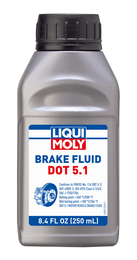 LIQUI MOLY 250mL Brake Fluid DOT 5.1 - Corvette Realm