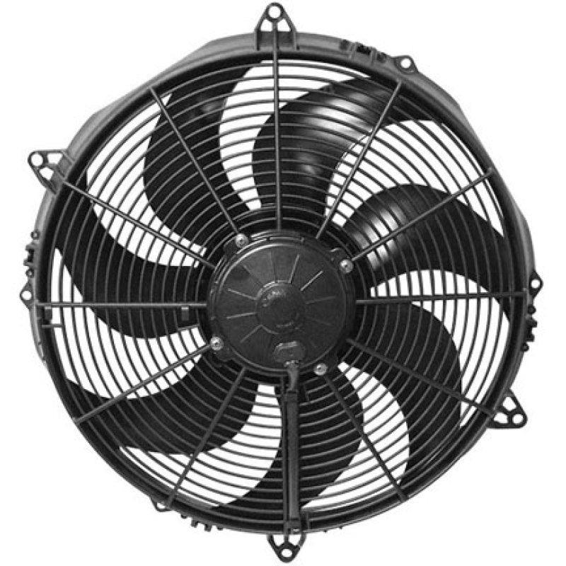 SPAL 1876 CFM 16in High Performance Fan - Pull/Paddle (VA33-AP71/LL-65A) - Corvette Realm