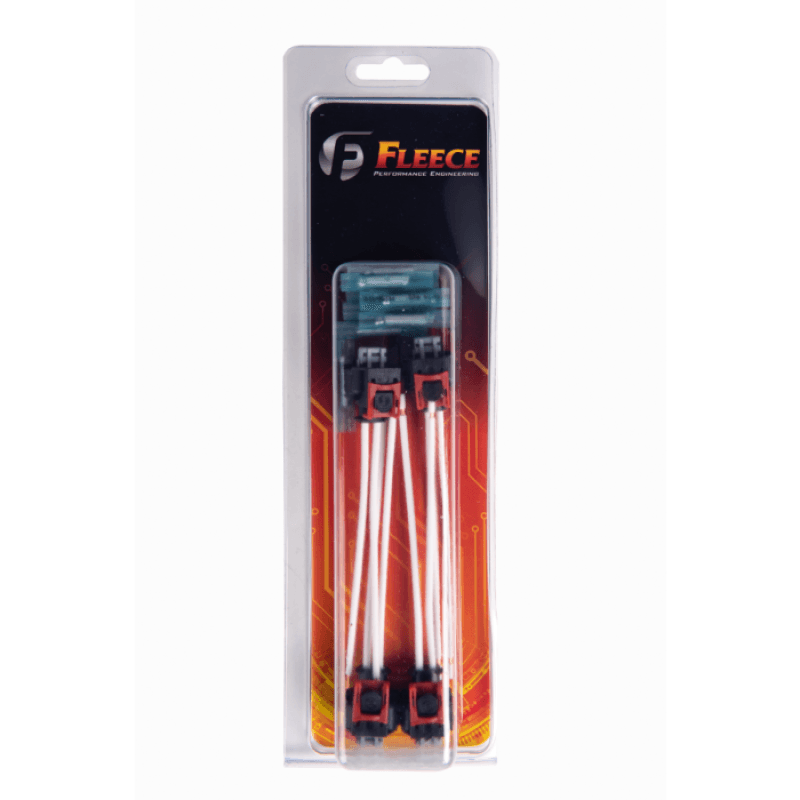 Fleece Performance 17-22 GM 2500/3500 Duramax Replacement Fuel Injector Connector w/Pigtail (4 Pack) - Corvette Realm