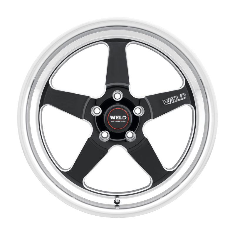 Weld S106 20x9.5 Ventura 6 6x135 ET28 BS6.375 Gloss BLK MIL DIA 87.1 - Corvette Realm