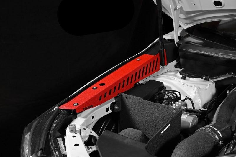 Perrin 22-23 Subaru WRX Fender Shroud Set - Red - Corvette Realm