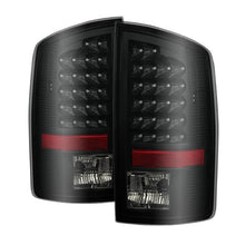 Load image into Gallery viewer, Xtune Dodge Ram 07-08 1500 / Ram 07-09 2500/3500 LED Tail Lights Black Smoke ALT-JH-DR07-LED-BKSM - Corvette Realm