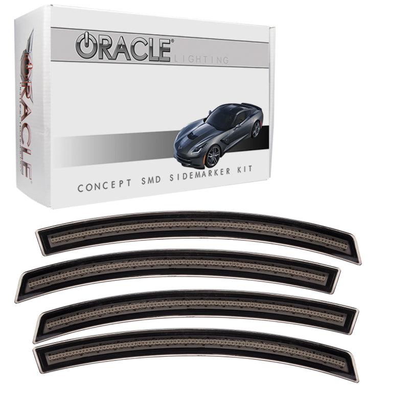 Oracle Chevrolet Corvette C7 Concept Sidemarker Set - Tinted - No Paint - Corvette Realm