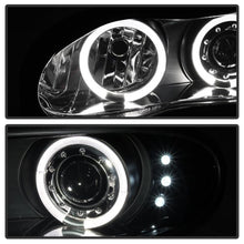 Load image into Gallery viewer, Spyder Chevy Camaro 98-02 Projector Headlights LED Halo LED Blk Smke - Low H1 PRO-YD-CCAM98-HL-BSM - Corvette Realm