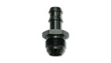 Vibrant Male -10AN to 5/8in Hose Barb Straight Aluminum Adapter Fitting