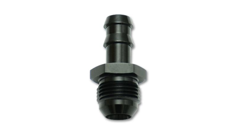 Vibrant Male -8AN to 3/8in Hose Barb Straight Aluminum Adapter Fitting - Corvette Realm