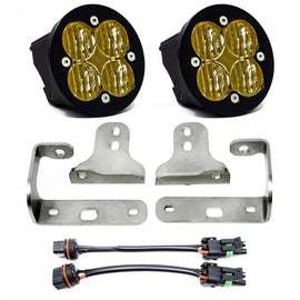 Baja Designs 2018+ Wrangler JL Rubicon Sport Fog Light Pocket Kit - Amber - Corvette Realm