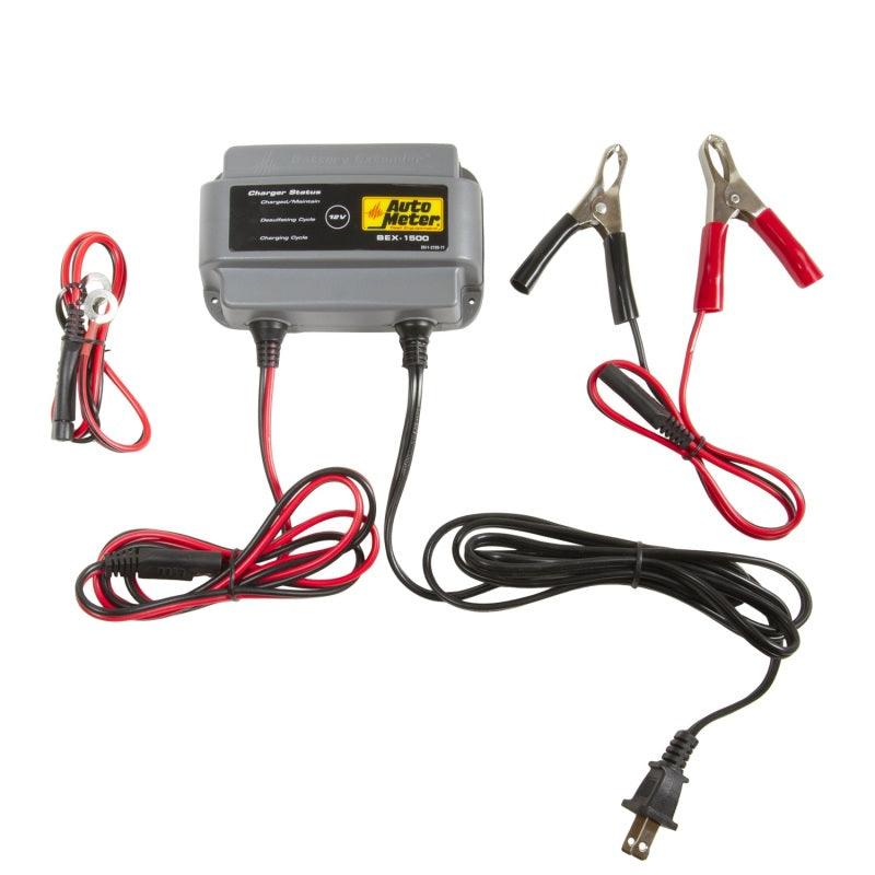 Autometer Battery Charger/Maintainer 12V/1.5A - Corvette Realm