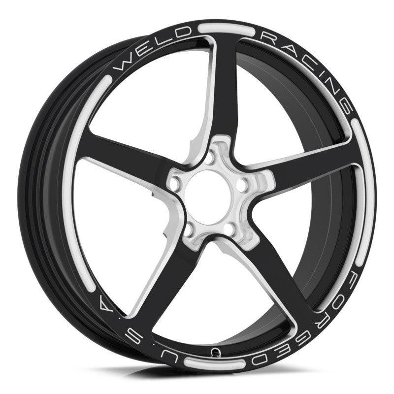 Weld Alumastar 1-Piece 18x6 / 5x115 BP / 2.7in. BS Black Wheel - Non-Beadlock - Corvette Realm