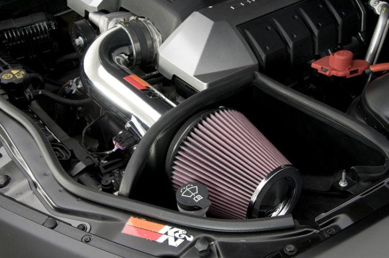 K&N 10 Camaro 6.2L V8 Polished Typhoon Short Ram Intake - Corvette Realm