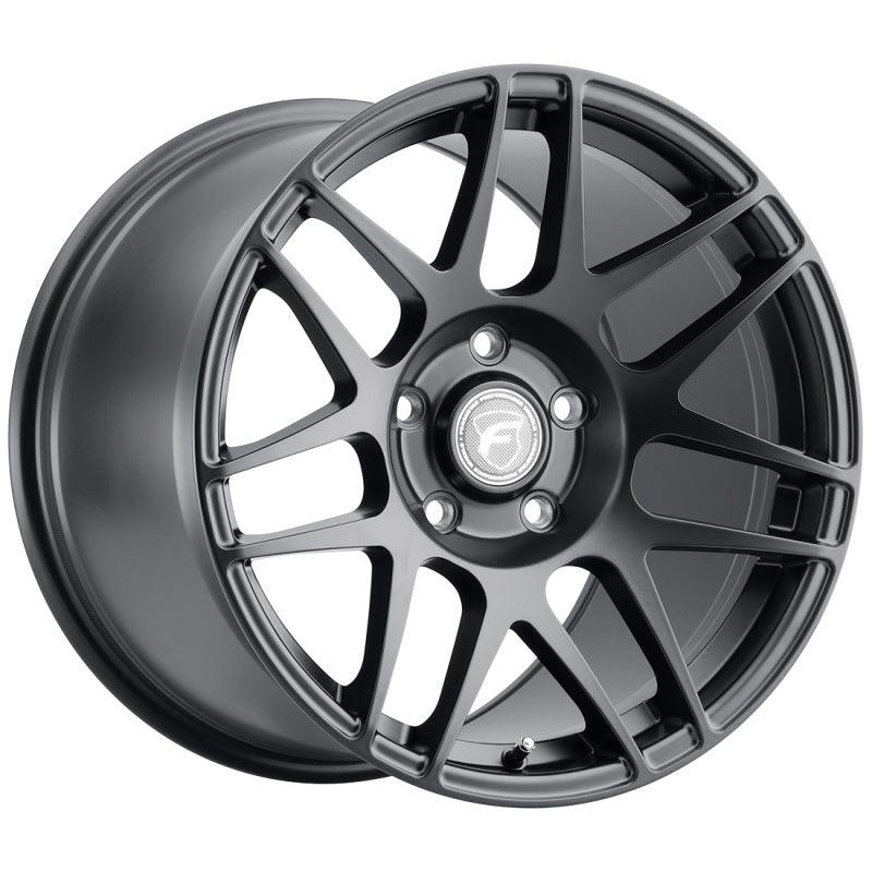 Forgestar F14 Drag 18x5.0 / 5x114.3 BP / ET-23 / 2.125in BS Satin Black Wheel - Corvette Realm