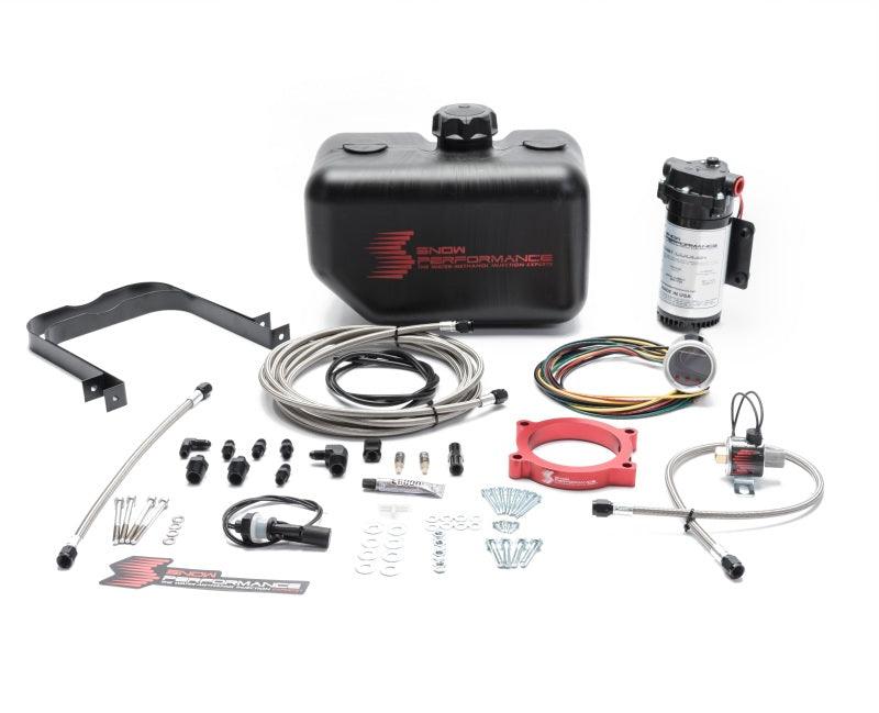 Snow Performance 16-17 Camaro Stg 2 Boost Cooler F/I Water Injection Kit (SS Braided Line & 4AN) - Corvette Realm