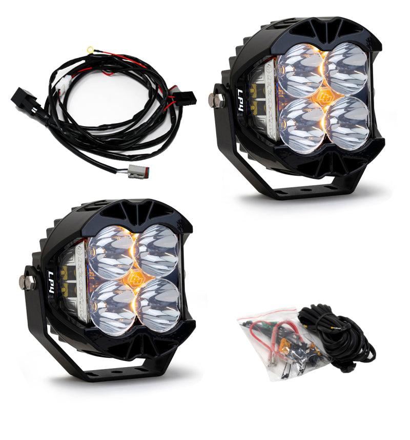 Baja Designs LP4 Pro Spot LED - Clear (Pair) - Corvette Realm