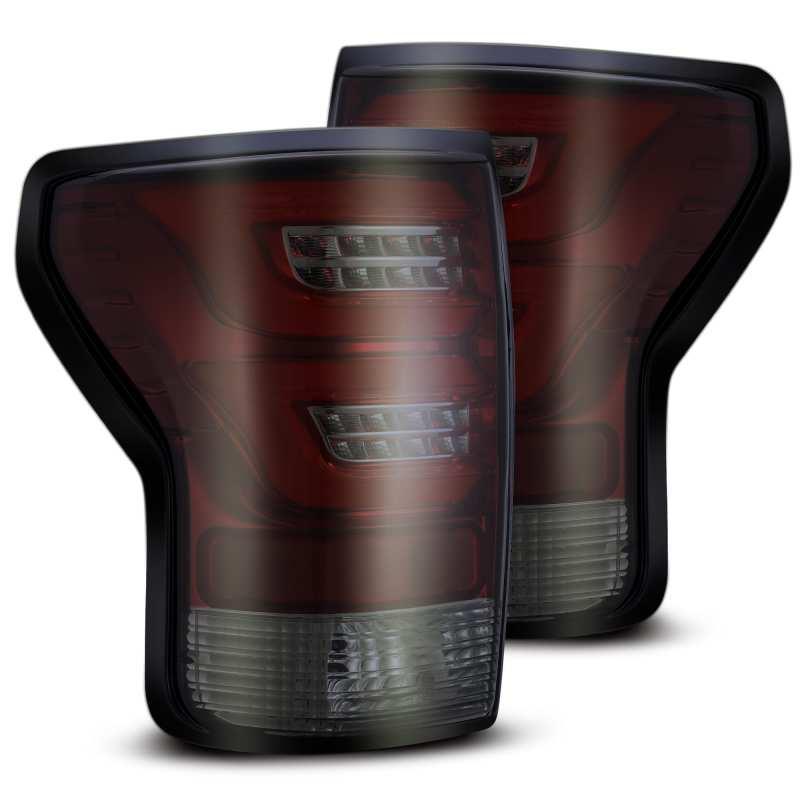 AlphaRex 07-13 Toyota Tundra PRO-Series LED Tail Lights Red Smoke - Corvette Realm