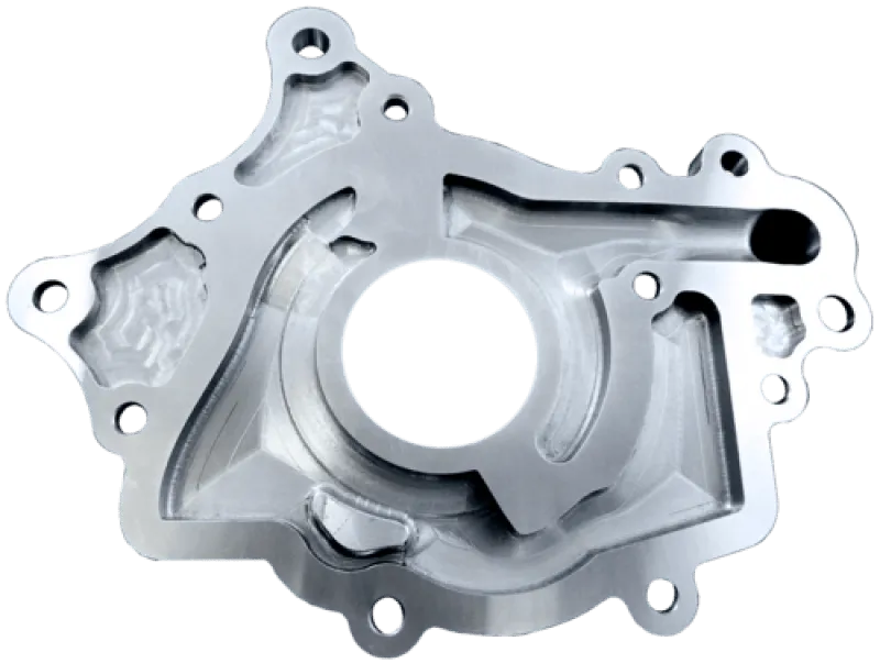 Boundary 2011+ Ford Coyote (All Types) V8 Billet Pump Plate - Corvette Realm
