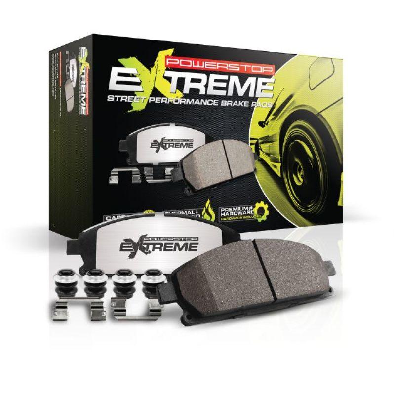 Power Stop 15-16 Buick Regal Front or Rear Z26 Extreme Street Brake Pads w/Hardware - Corvette Realm