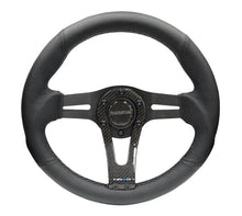 Load image into Gallery viewer, NRG Reinforced Steering Wheel (320mm) w/Carbon Center Spoke - Corvette Realm