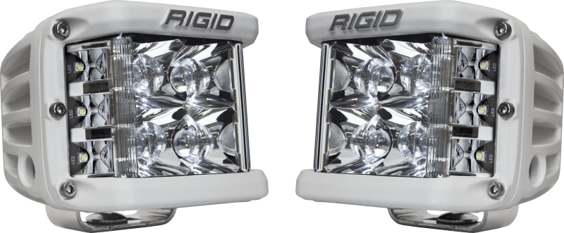 Rigid Industries D-SS - Spot - Set of 2 - White Housing - Corvette Realm
