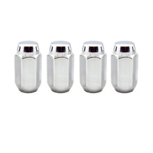 Load image into Gallery viewer, McGard Hex Lug Nut (Cone Seat) M14X1.5 / 22mm Hex / 1.635in. Length (4-Pack) - Chrome - Corvette Realm