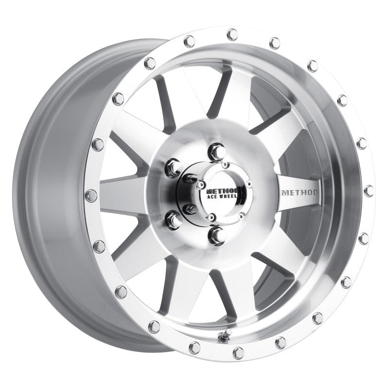 Method MR301 The Standard 15x7 -6mm Offset 5x4.5 83mm CB Machined/Clear Coat Wheel - Corvette Realm