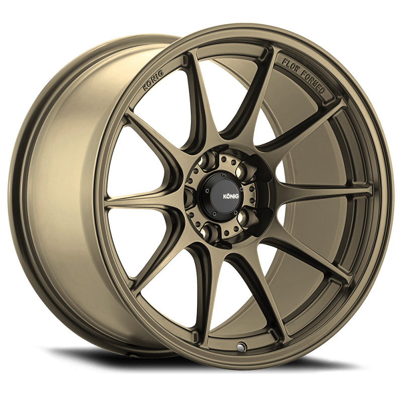 Konig Dekagram 18x8.5 5x114.3 ET35 Gloss Bronze - Corvette Realm