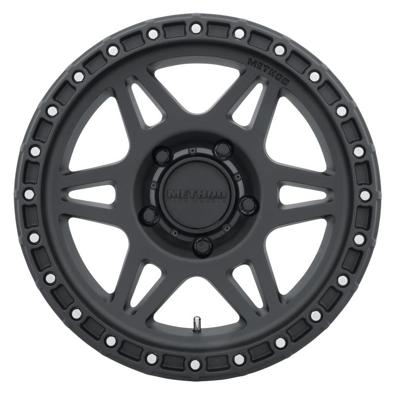 Method MR312 17x9 -12mm Offset 5x5 71.5mm CB Matte Black Wheel - Corvette Realm