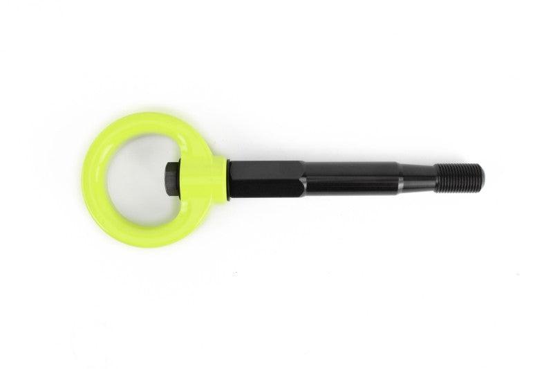 Perrin 15-17 Subaru WRX/STI Tow Hook Kit (Front) - Neon Yellow - Corvette Realm