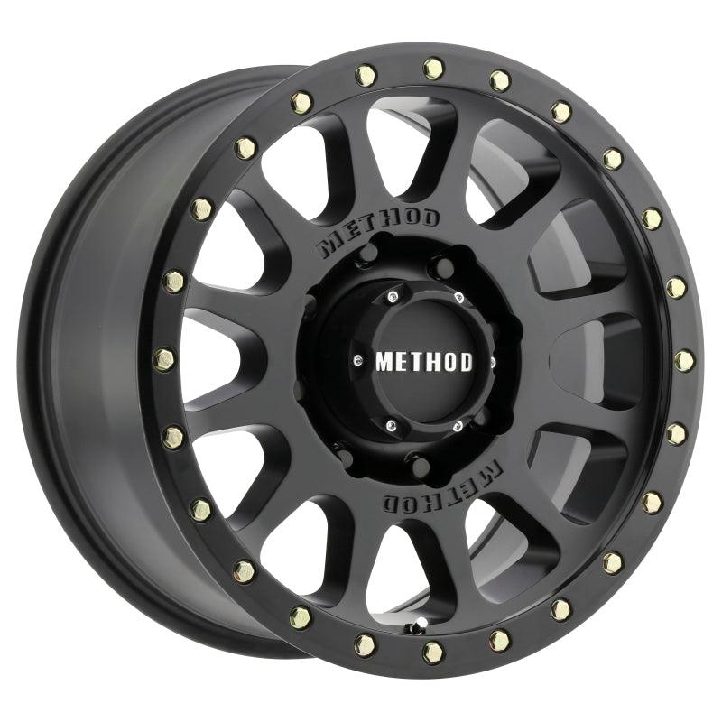 Method MR305 NV HD 17x8.5 0mm Offset 8x6.5 130.81mm CB Matte Black Wheel - Corvette Realm