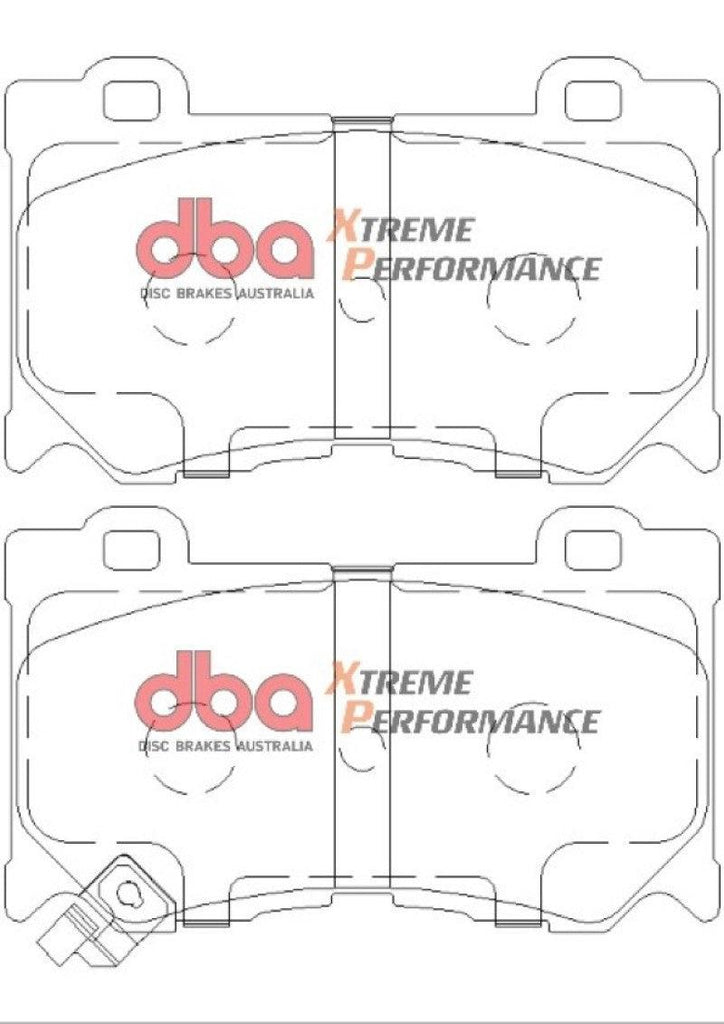 DBA 09-21 Nissan 370Z XP Performance Front Brake Pads - Corvette Realm