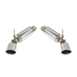 Remark 09-19 Nissan 370z Axle Back Exhaust w/Stainless Double Wall Tip - Corvette Realm