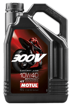 Load image into Gallery viewer, Motul 4L Synthetic-ester 300V Factory Line Road Racing 10W40 - Corvette Realm