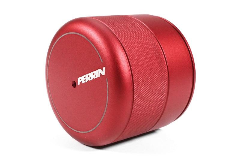 Perrin 2015+ Subaru WRX/STI Oil Filter Cover - Red - Corvette Realm