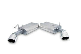 Gibson 10-15 Chevrolet Camaro LS 3.6L 2.25in Axle-Back Dual Exhaust - Aluminized - Corvette Realm