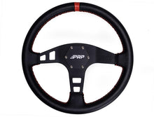 Load image into Gallery viewer, PRP Flat Leather Steering Wheel- Red - Corvette Realm