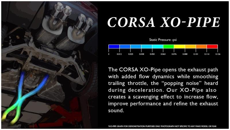 Corsa 09-11 Chevrolet Corvette C6 6.2L V8 XO Pipe Exhaust - Corvette Realm