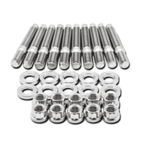 Load image into Gallery viewer, BLOX Racing SUS303 Stainless Steel Exhaust Manifold Stud Kit M8 x 1.25mm 45mm in Length - 9-piece - Corvette Realm