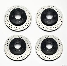 Load image into Gallery viewer, Wilwood Rotor Kit Front/Rear-Drilled 65-82 Corvette C2/C3 (1Pc Rotors) - Corvette Realm