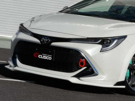Cusco 19+ Toyota Corolla Hatchback Front Lip Spoiler (Primer/Unpainted) - Corvette Realm